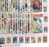 MARVEL COMIC BOOKS & GRADED TRADING CARDS 