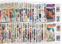 MARVEL COMIC BOOKS & GRADED TRADING CARDS 