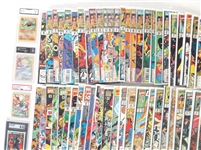 MARVEL COMIC BOOKS & GRADED TRADING CARDS 