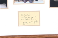 PRINCE CHARLES & DIANA SIGNED CHRISTMAS CARD & PHOTOS