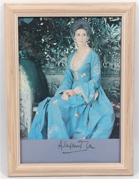 PRINCESS MARGARET ALEXANDRA SIGNED PHOTO