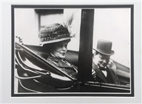 WINSTON CHURCHILL PRIME MINISTER SIGNED PHOTOGRAPH