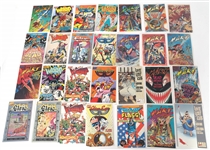 1 FIRST COMICS-MARS,AMERICAN FLAGG,LONE WOLF AND CLUB