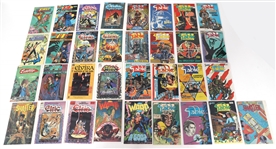 1 FIRST COMICS-MARS,AMERICAN FLAGG,LONE WOLF AND CLUB