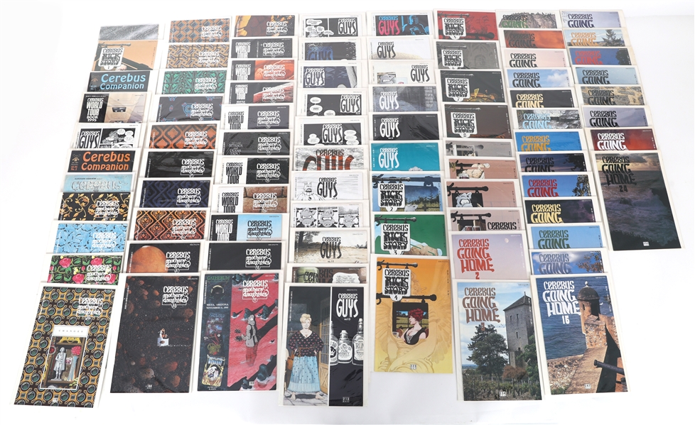 DAVE SIM CEREBUS COMIC BOOKS 