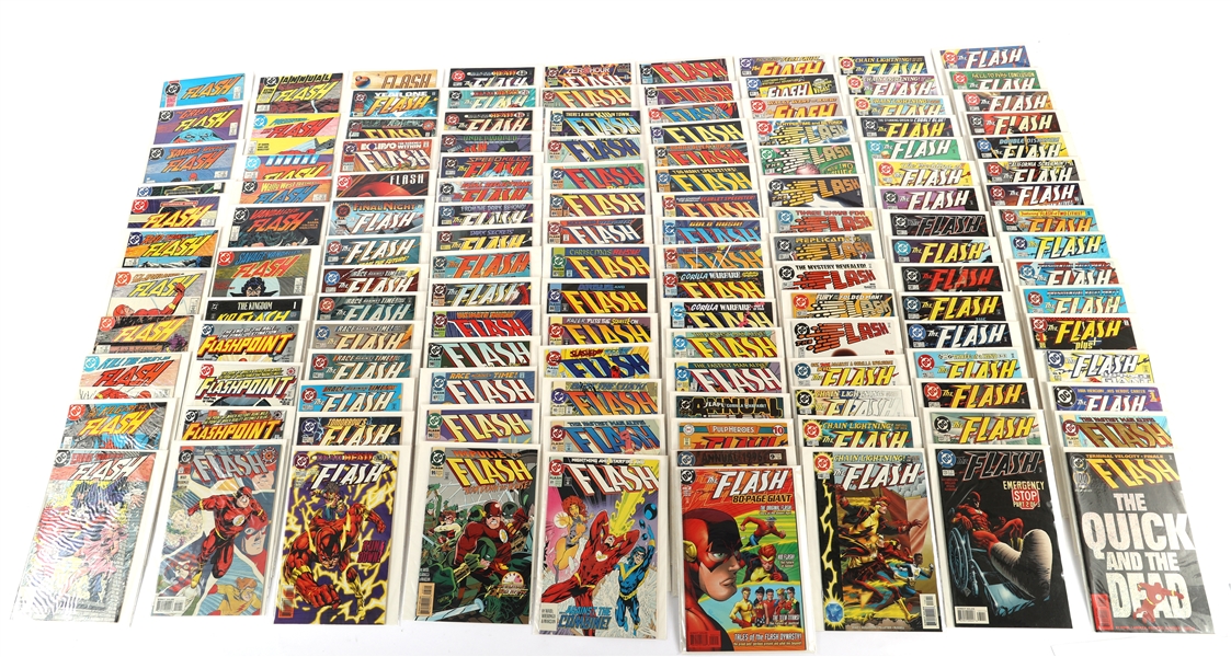 DC FLASH COMIC BOOKS 