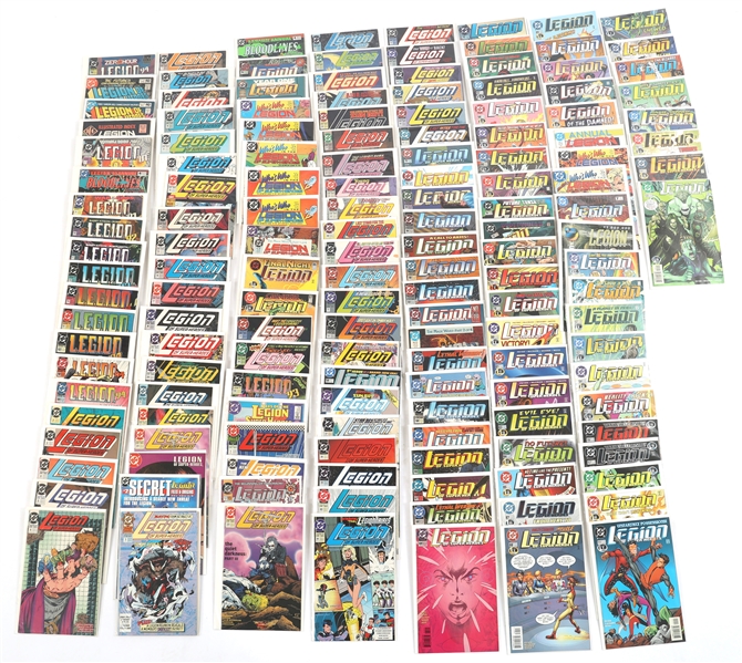 DC LEGION COMIC BOOKS 