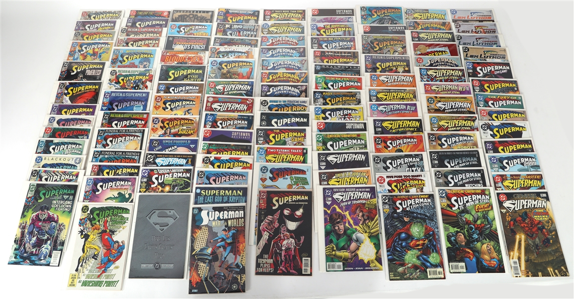 DC SUPERMAN COMIC BOOKS 