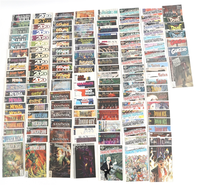 DC VERTIGO & HELIX NEVADA, BARB WIRE, JONAH HEX COMICS