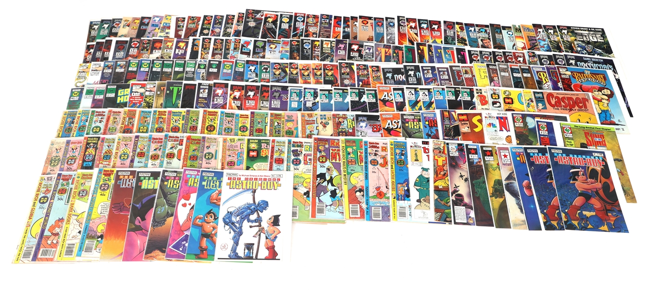 HARVEY, NOW, & MALIBU COMIC BOOKS 