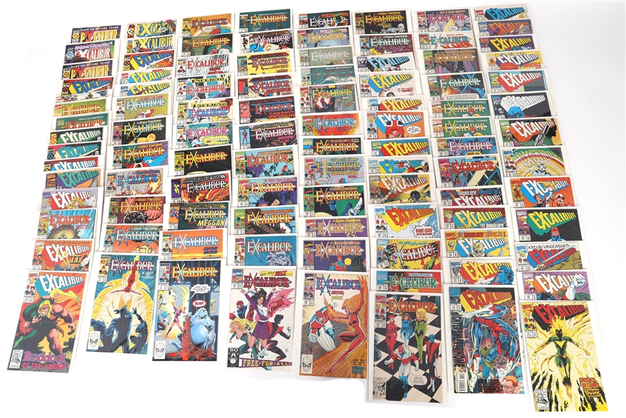 MARVEL EXCALIBUR COMIC BOOKS 