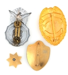 OBSOLETE LAW ENFORCEMENT BADGES - LOT OF 8