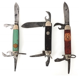 BOY SCOUTS AND GIRL SCOUTS POCKET KNIVES 