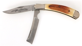 PLASTIC & ANTLER POCKET KNIVES 