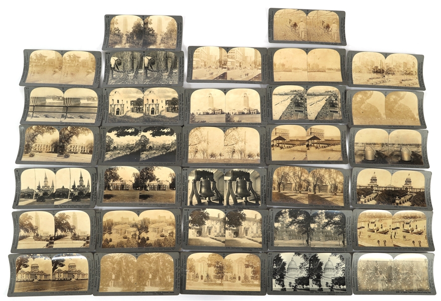KEYSTONE VIEW COMPANY AMERICANA STEREOVIEWS