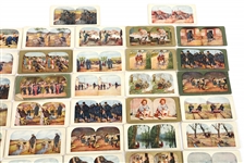 LITHOGRAPH PRINT STEREOVIEWS 