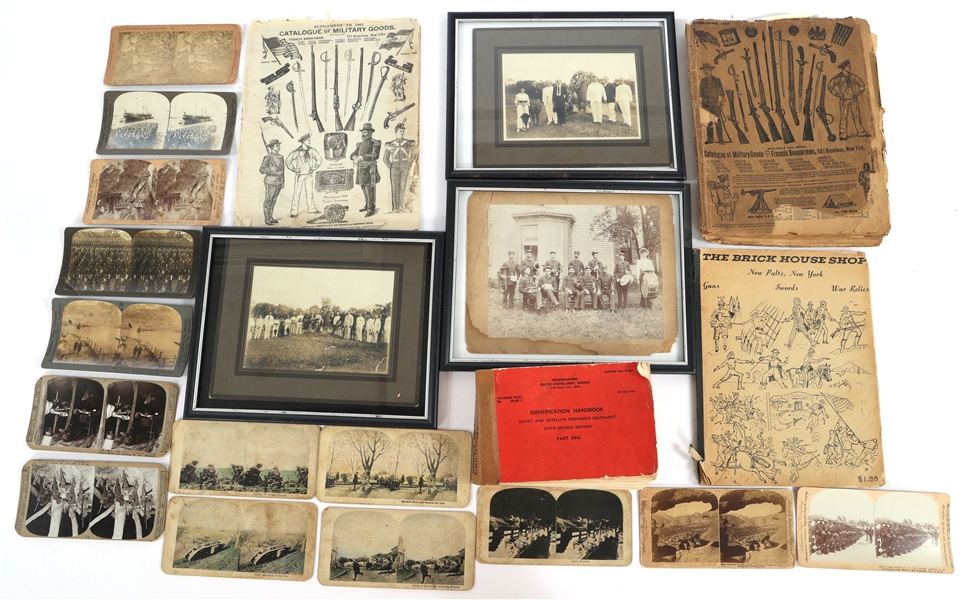 MILITARY IMAGES, CATALOGS, & DOCUMENTS