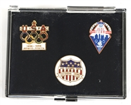 COMMEMORATIVE USA OLYMPIC PINS 