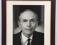 BRITISH PRIME MINISTER ALEC DOUGLAS-HOME SIGNED PHOTO