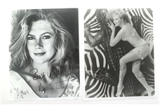 KATHLEEN TURNER SIGNED PHOTOGRAPHS 
