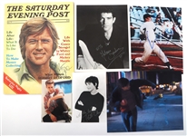 ACTORS SIGNED PHOTOS & MAGAZINE 