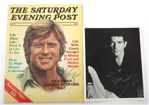 ACTORS SIGNED PHOTOS & MAGAZINE 