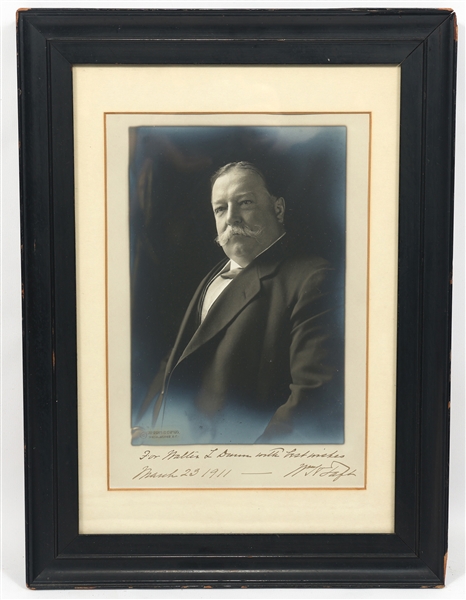 US PRESIDENT WILLIAM HOWARD TAFT SIGNED PHOTO PRINT