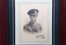 PRINCE EDWARD VIII DUKE OF WINDSOR SIGNED PHOTO PRINT