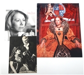 ACTOR AUTOGRAPHS - MIRREN, CALLAS, JACKSON 