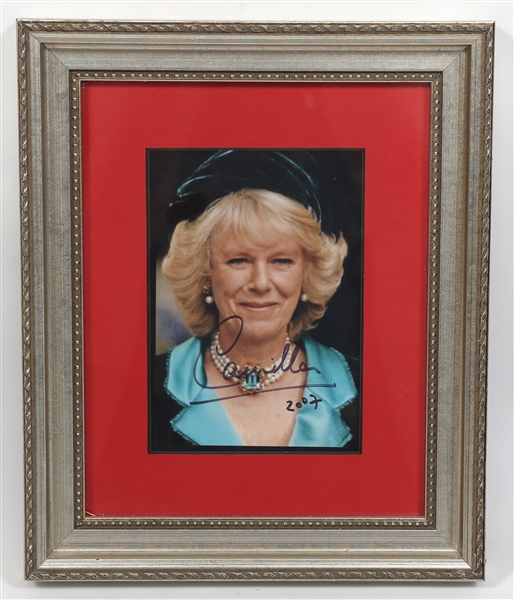 QUEEN CONSORT CAMILLA SIGNED PHOTO PRINT