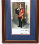 HRH KING CHARLES III SIGNED PORTRAIT PHOTO PRINT