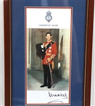 HRH KING CHARLES III SIGNED PORTRAIT PHOTO PRINT