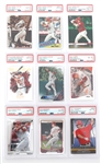 MIKE TROUT BASEBALL TRADING CARDS PSA GRADED