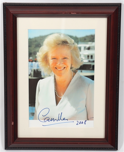QUEEN CONSORT CAMILLA SIGNED PHOTO PRINT