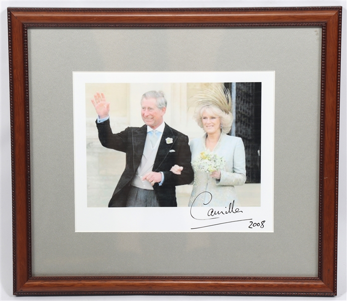 QUEEN CONSORT CAMILLA SIGNED PHOTO PRINT