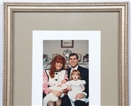 1990 PRINCE ANDREW DUKE OF YORK SIGNED FAMILY PHOTO