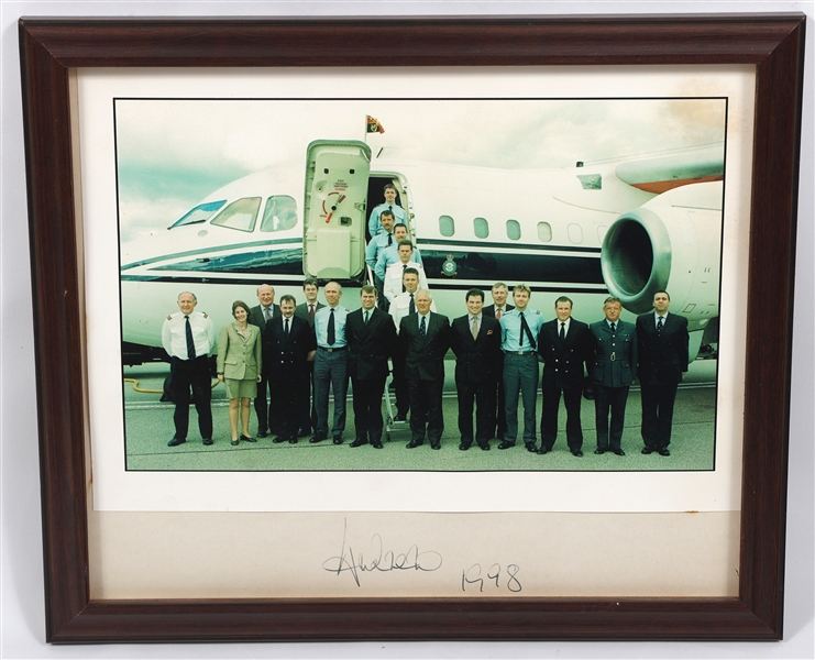 1998 PRINCE ANDREW SIGNED PHOTO