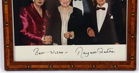 BRITISH PRIME MINISTER MARGARET THATCHER SIGNED PHOTO