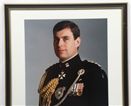 PRINCE ANDREW SIGNED PORTRAIT PHOTO