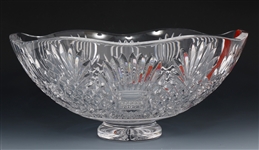 WATERFORD CRYSTAL HARVEST 2017 SIGNED CENTERPIECE BOWL