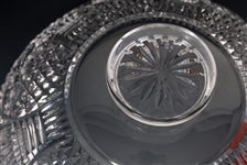 WATERFORD CRYSTAL HARVEST 2017 SIGNED CENTERPIECE BOWL