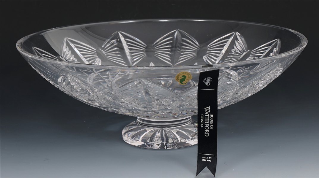 WATERFORD CRYSTAL BUTTERFLIES CENTERPIECE BOWL