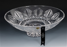 WATERFORD CRYSTAL BUTTERFLIES CENTERPIECE BOWL