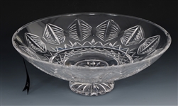 WATERFORD CRYSTAL BUTTERFLIES CENTERPIECE BOWL