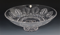 WATERFORD CRYSTAL BUTTERFLIES CENTERPIECE BOWL