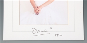 1994 DIANA PRINCESS OF WALES SIGNED PHOTO PRINT