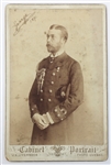 1891 KING GEORGE V SIGNED CABINET CARD PHOTO