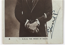 KING EDWARD VIII PRINCE OF WALES SIGNED POSTCARD