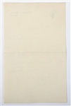 QUEEN ELIZABETH II HANDWRITTEN SIGNED THANK YOU LETTER 