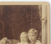 QUEEN CONSORT MARY OF TECK SIGNED CABINET CARD